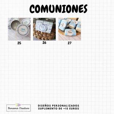 TEMATICAS COMUNIONES