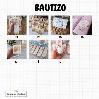 TEMATICA BAUTIZO-BABYSHOWER